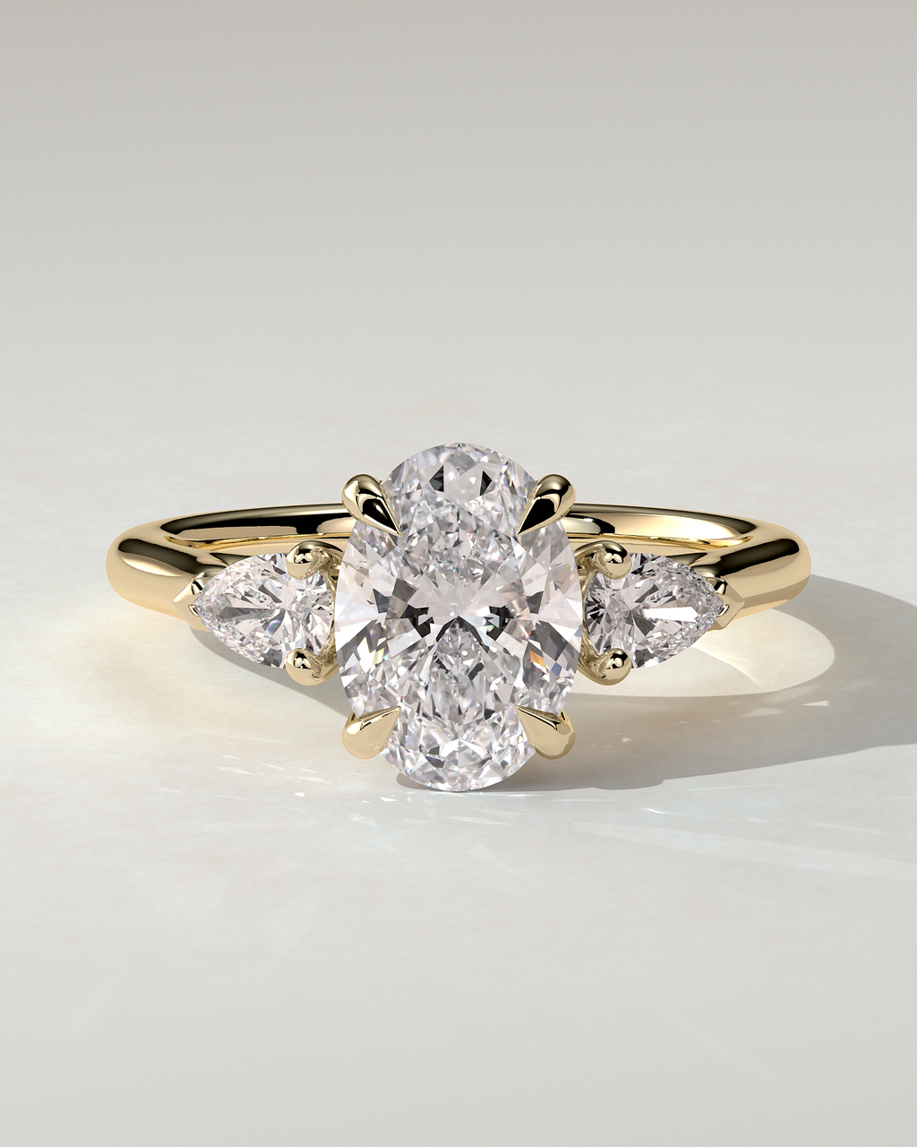 Alexia Trilogy Oval Ring
