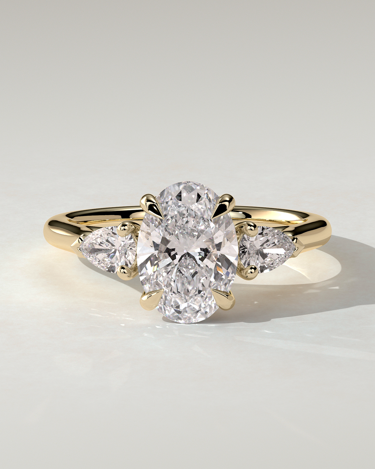 Alexia Trilogy Oval Ring