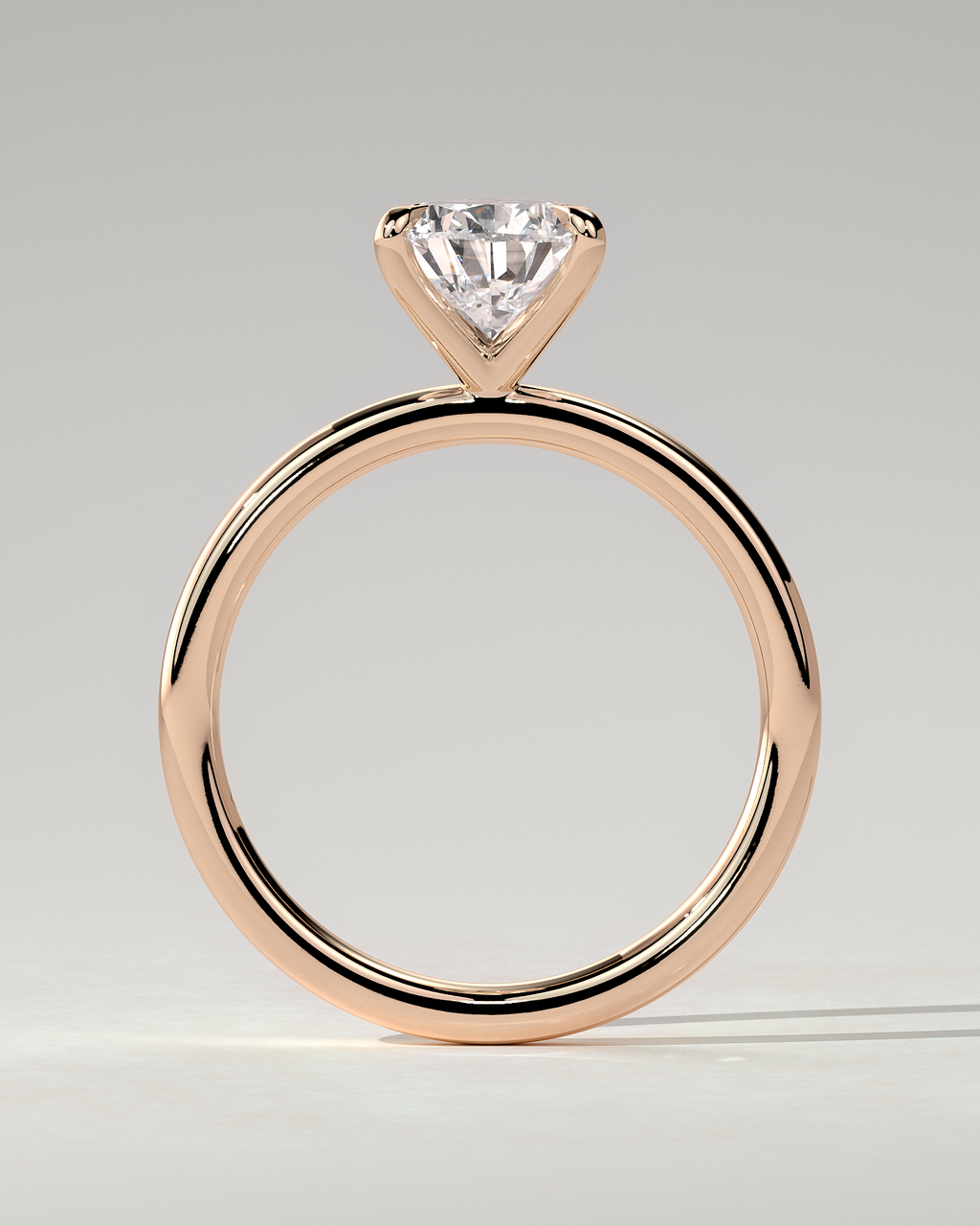 Alia Solitaire Pear Ring
