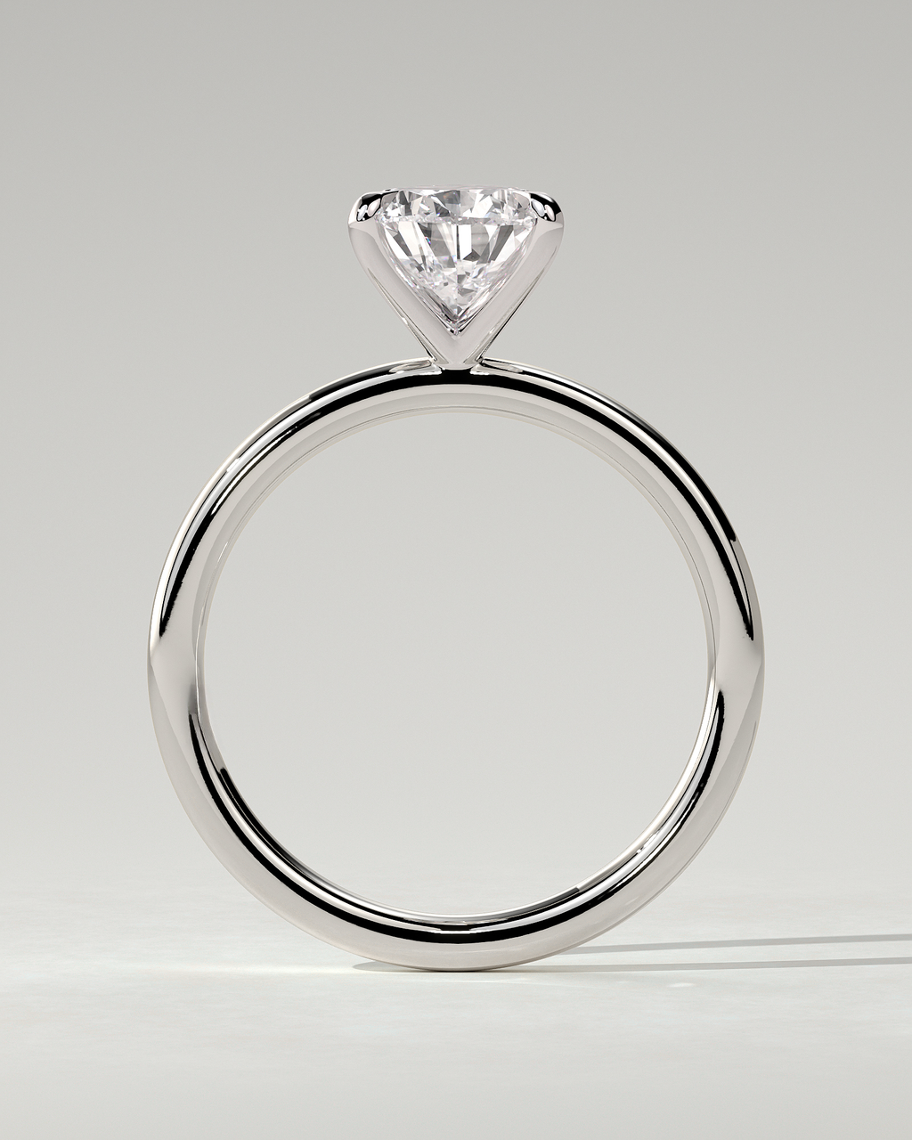 Alia Solitaire Pear Ring