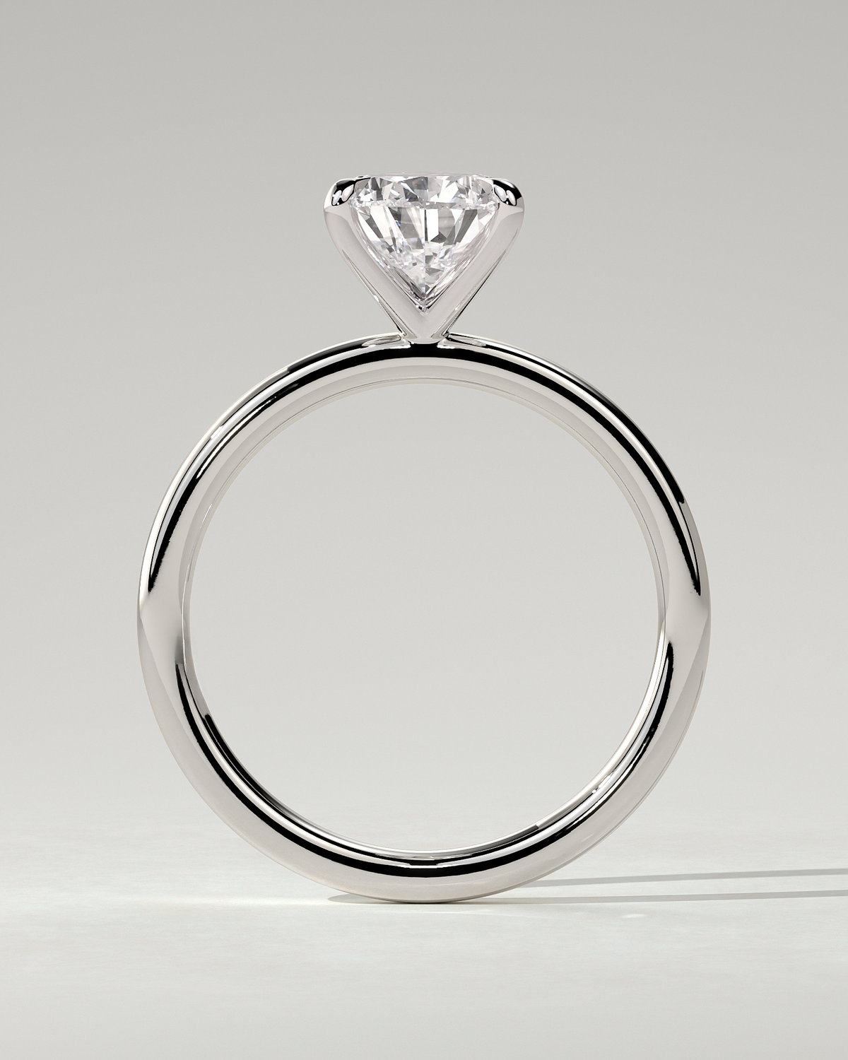 Alia Solitaire Pear Ring