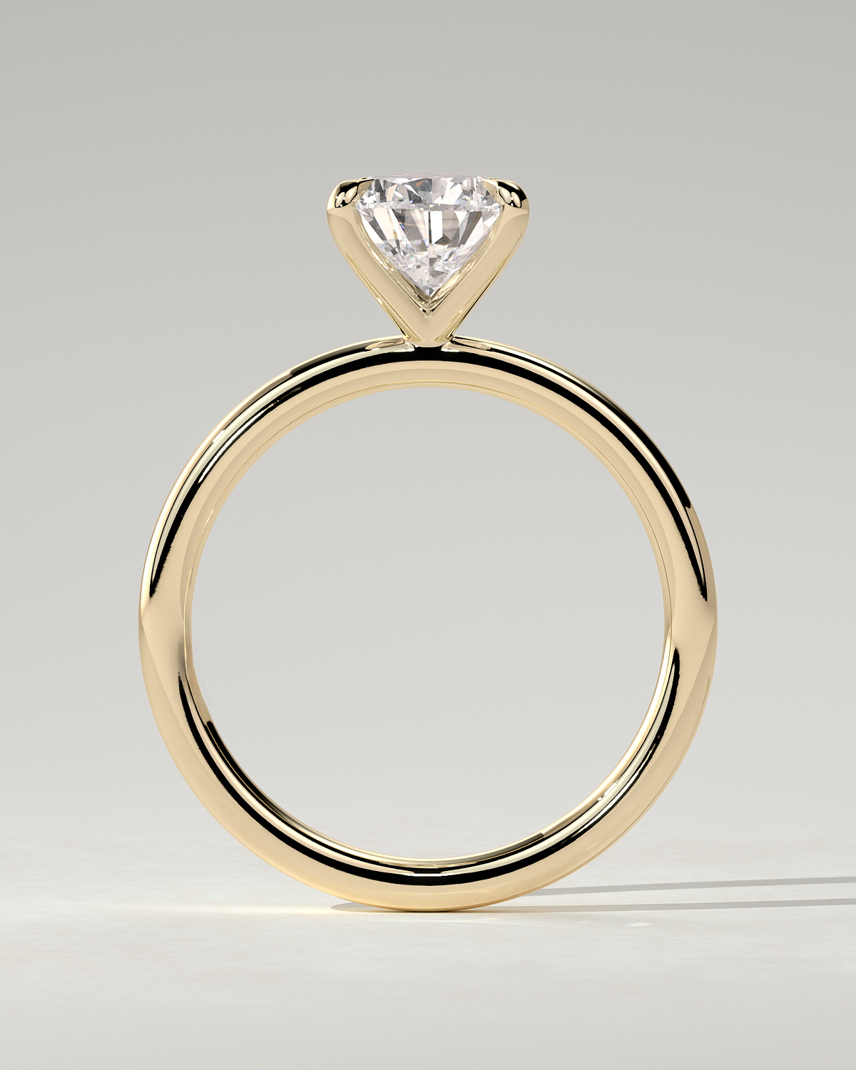 Alia Solitaire Pear Ring