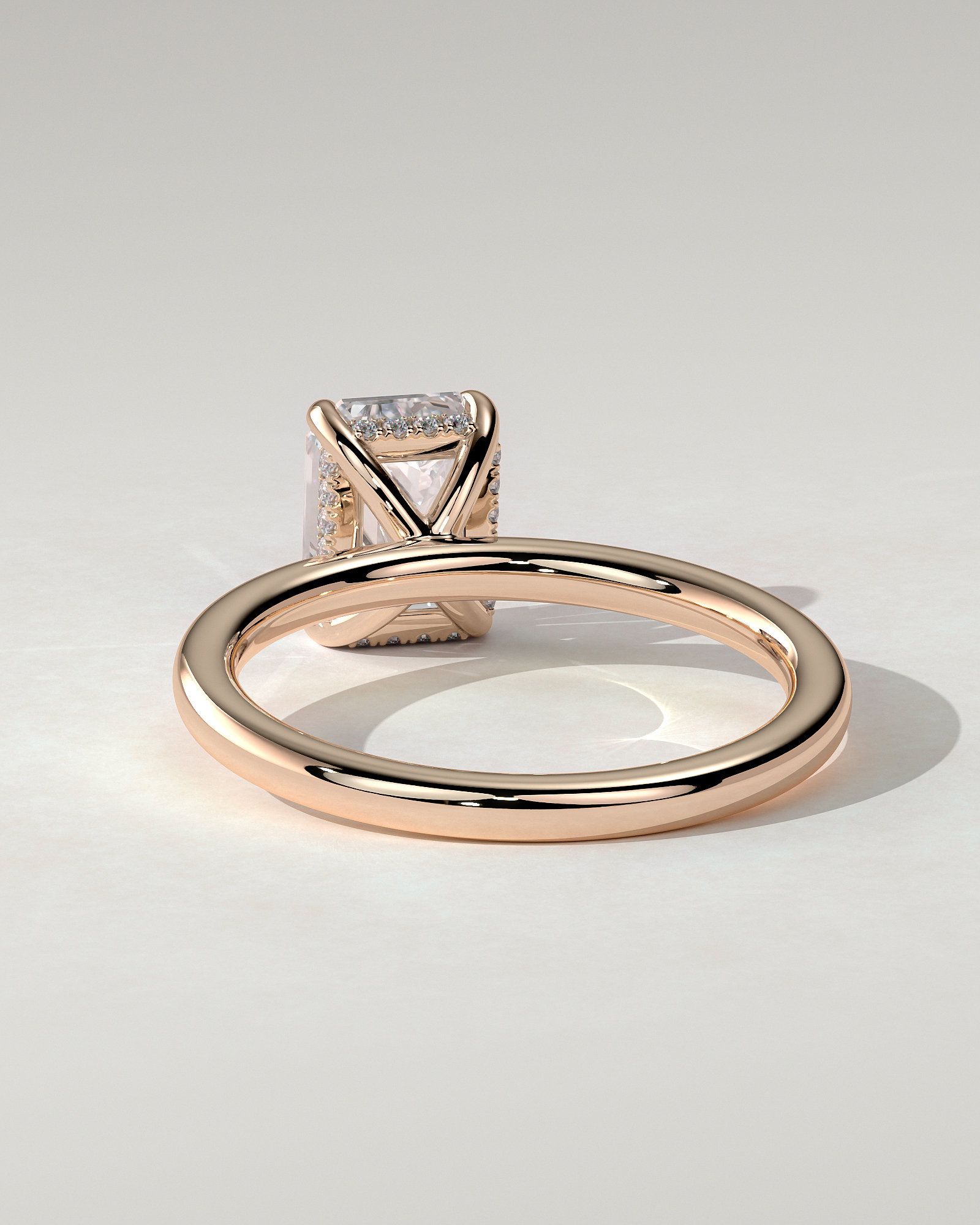 Alice Solitaire Emerald Ring