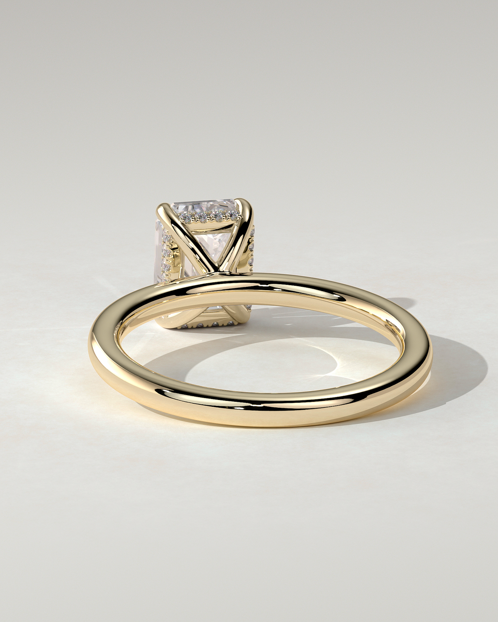 Alice Solitaire Emerald Ring