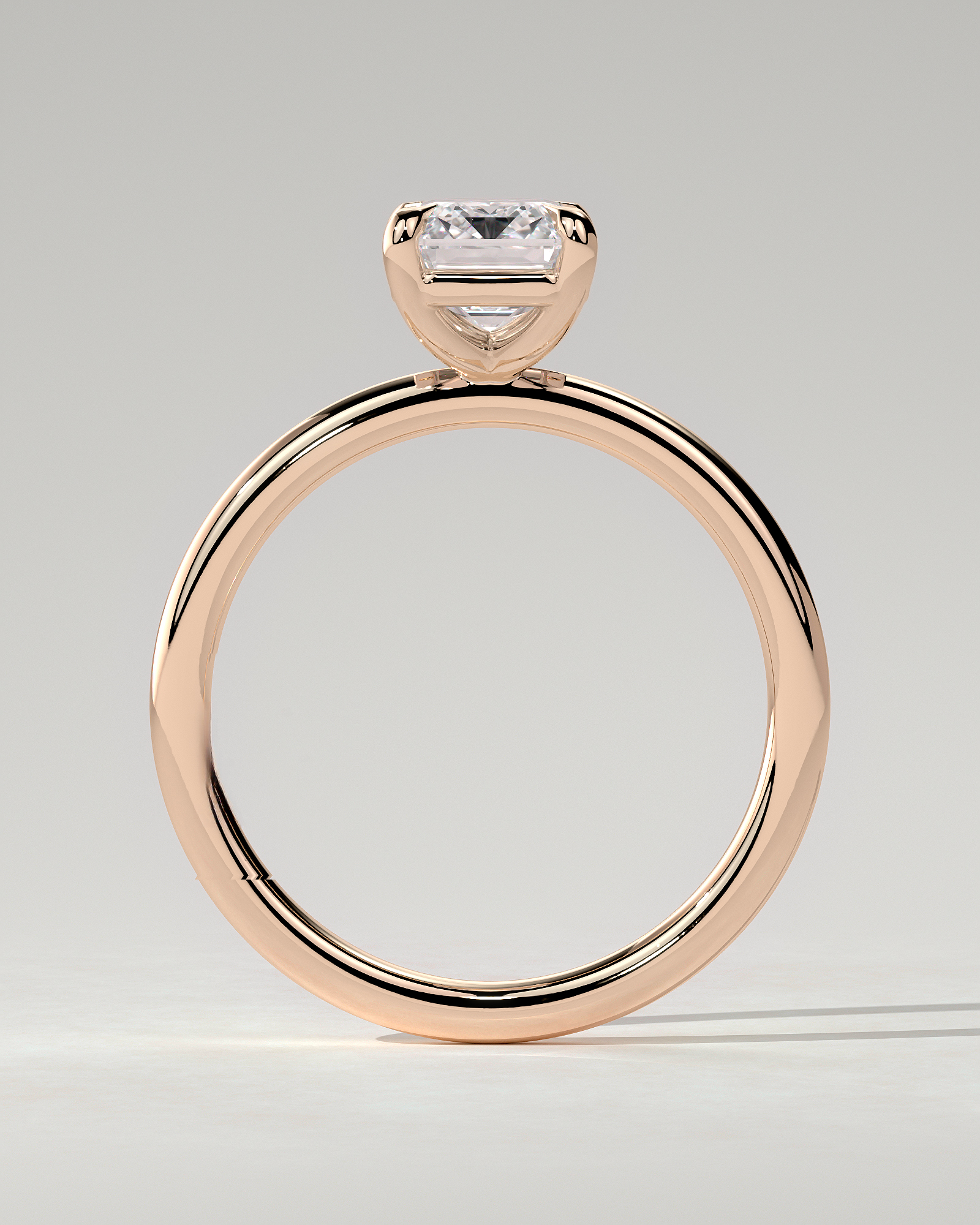 Alina Solitaire Emerald Ring