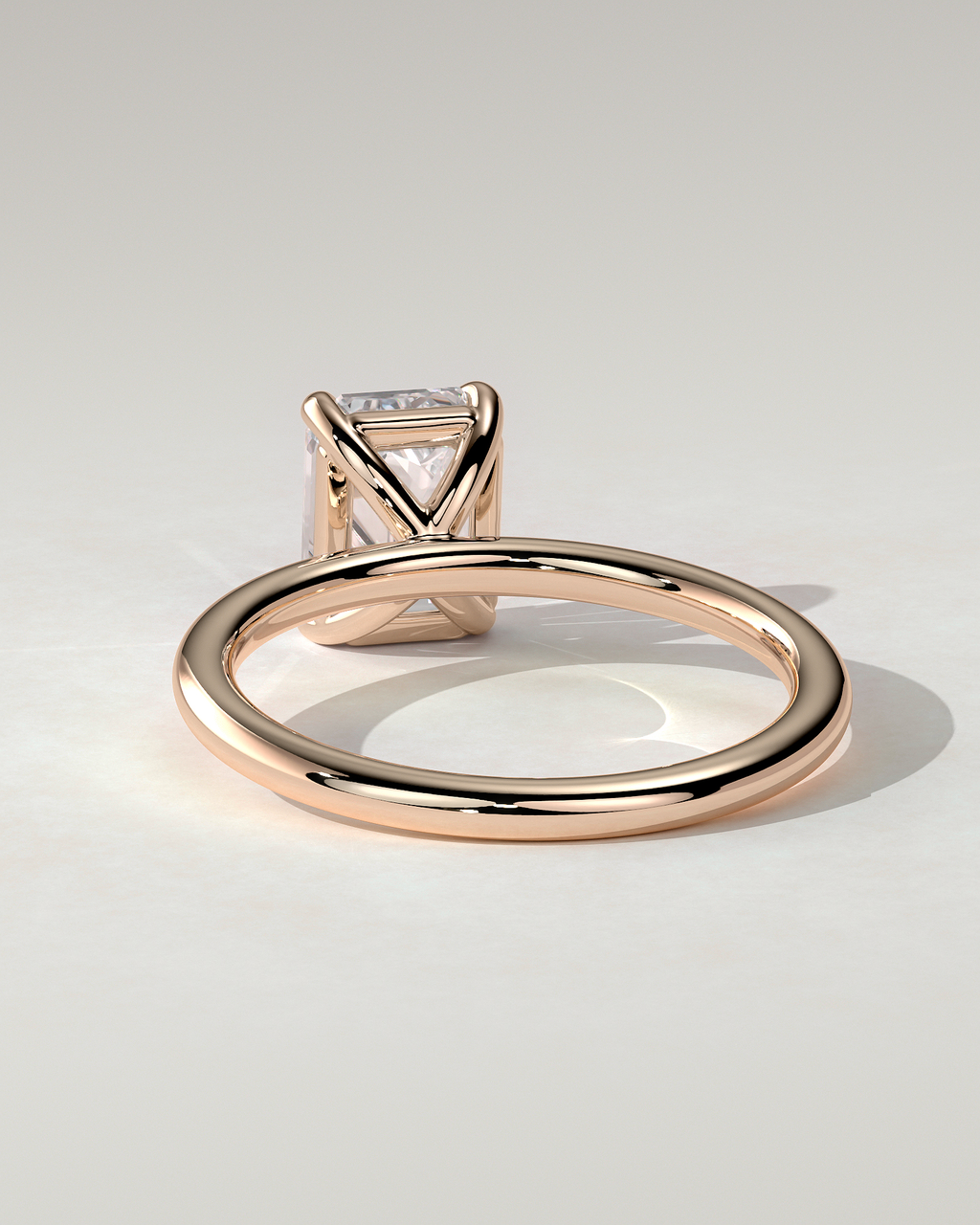Alina Solitaire Emerald Ring