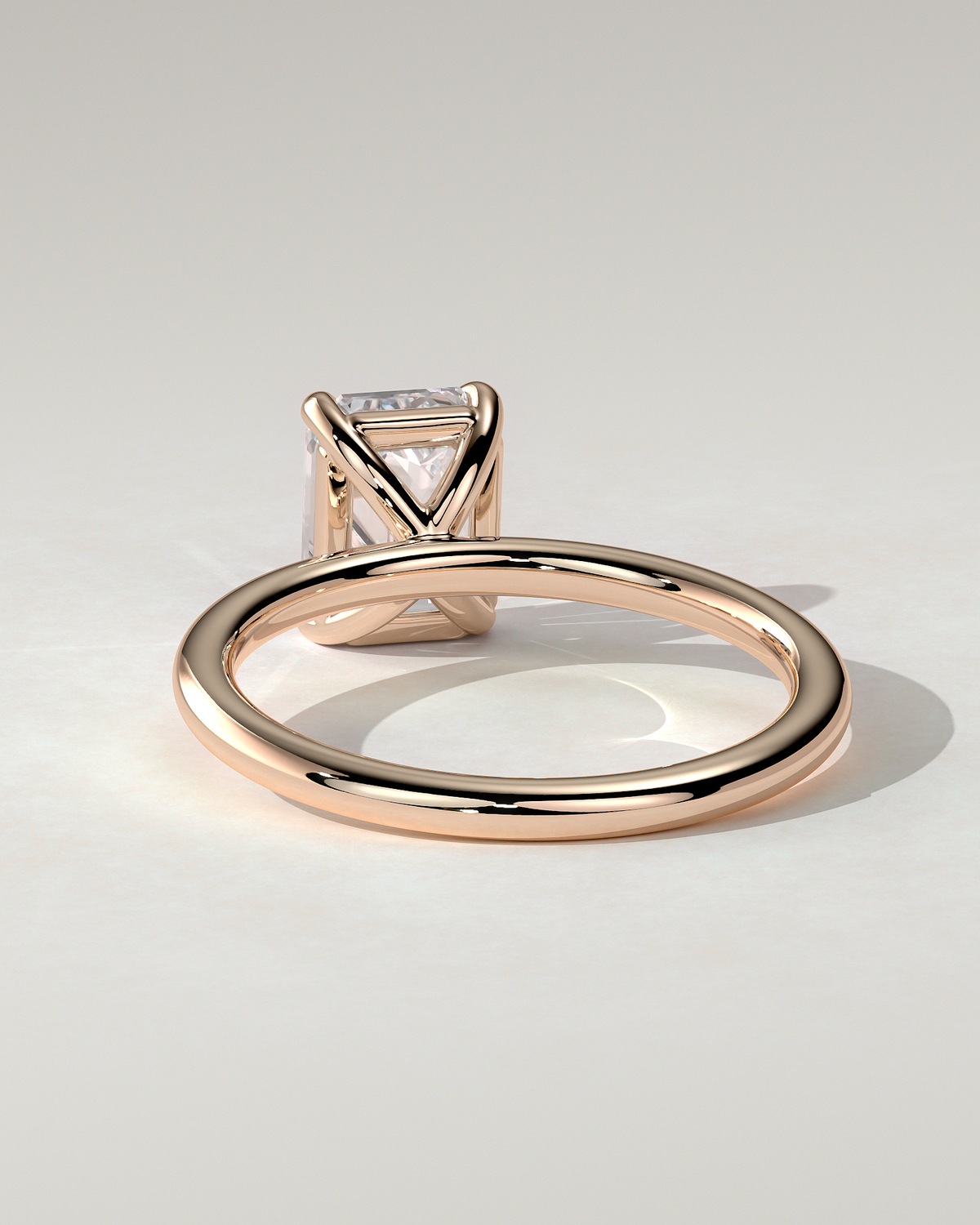 Alina Solitaire Emerald Ring