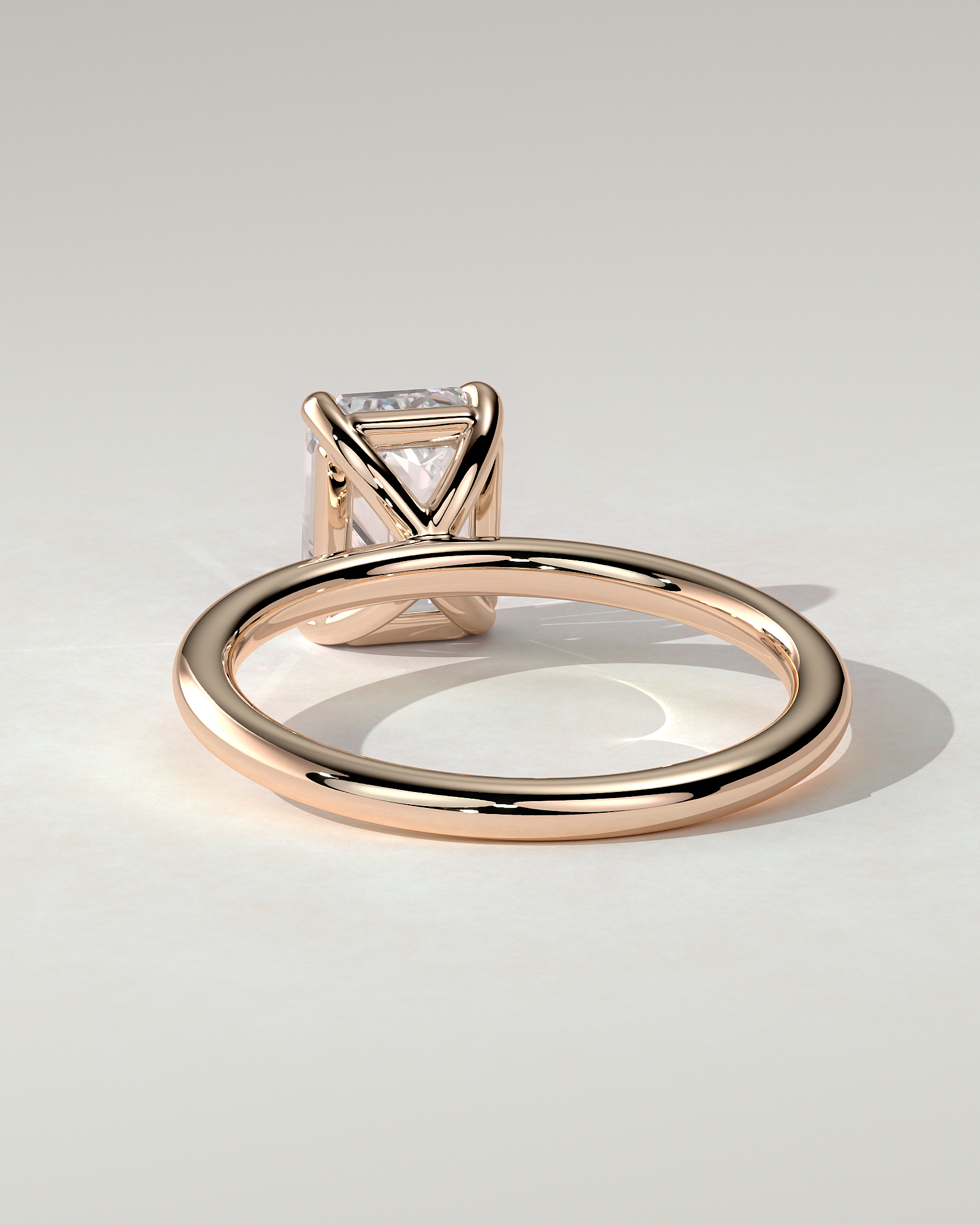 Alina Solitaire Emerald Ring
