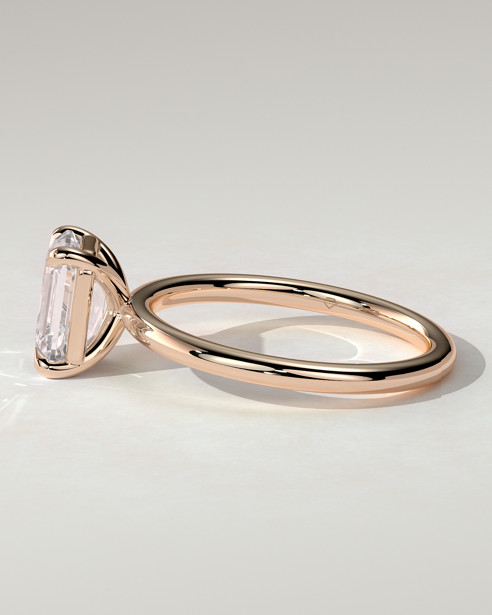 Alina Solitaire Emerald Ring