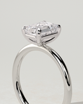 Alina Solitaire Emerald Ring