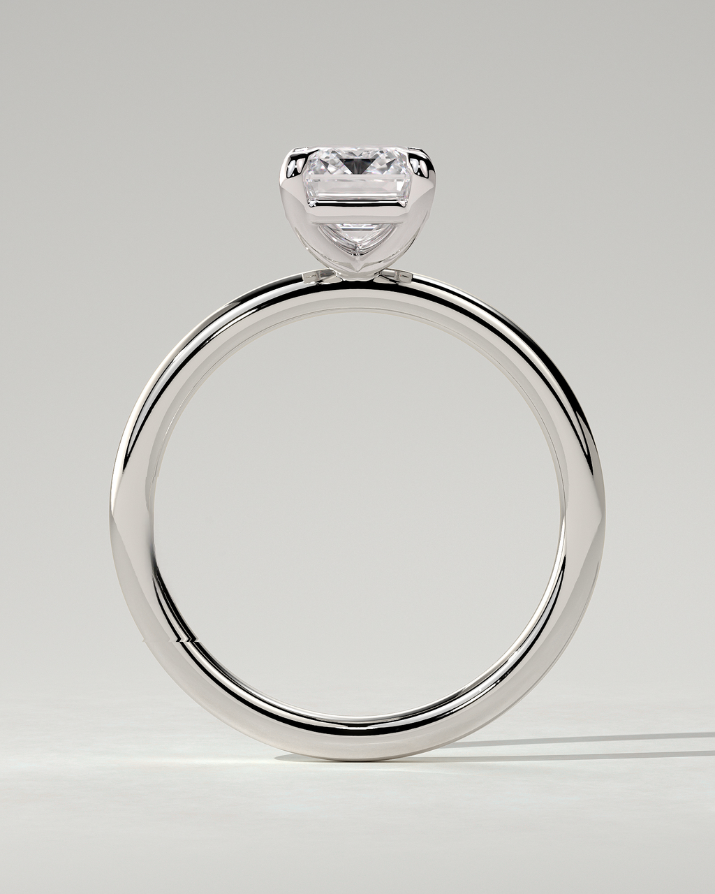 Alina Solitaire Emerald Ring