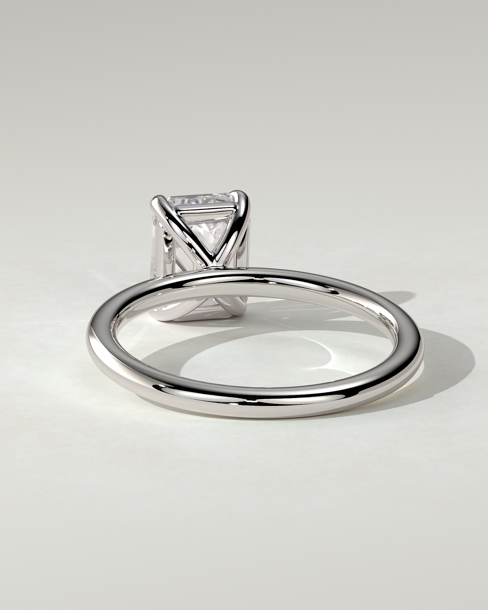 Alina Solitaire Emerald Ring