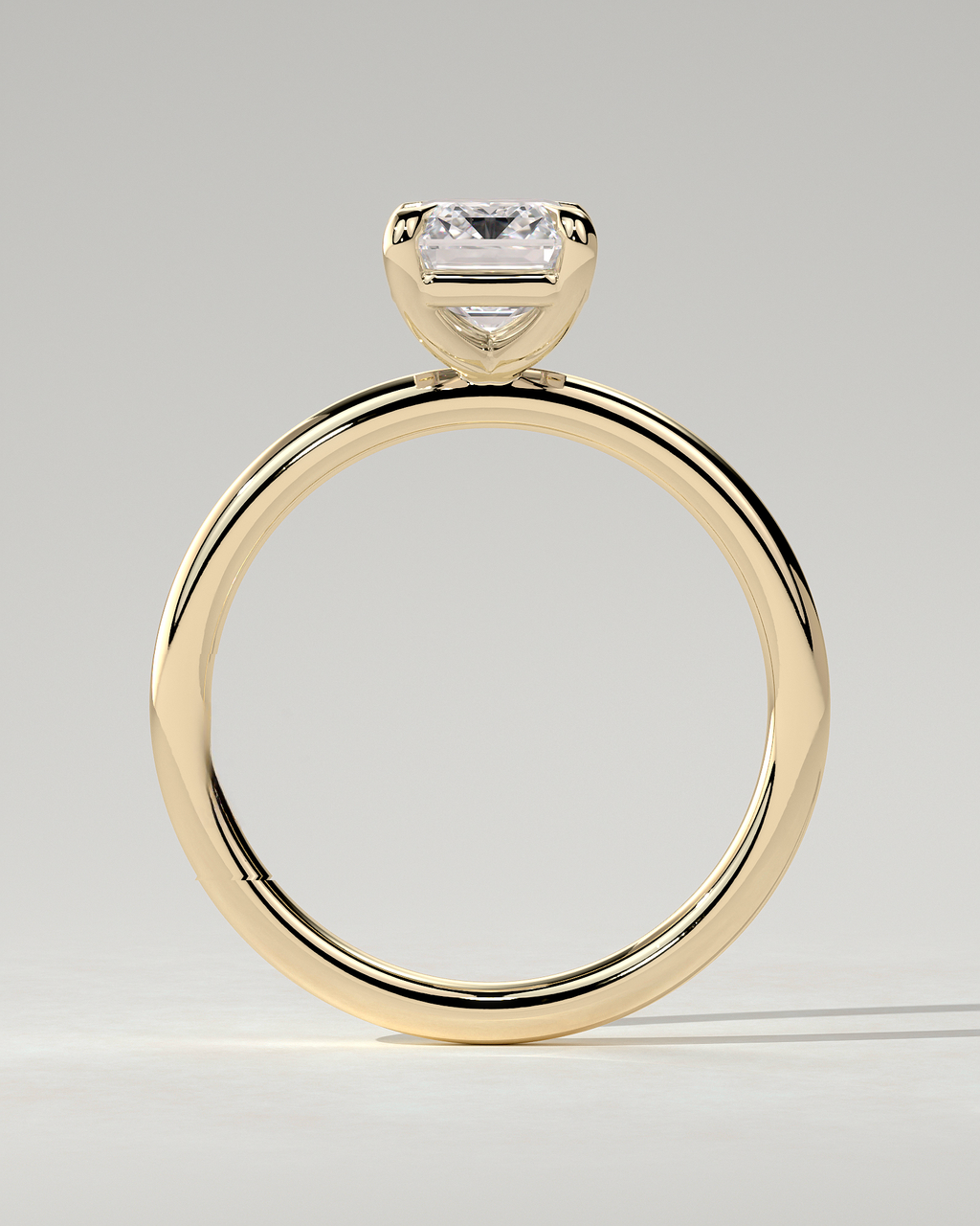 Alina Solitaire Emerald Ring