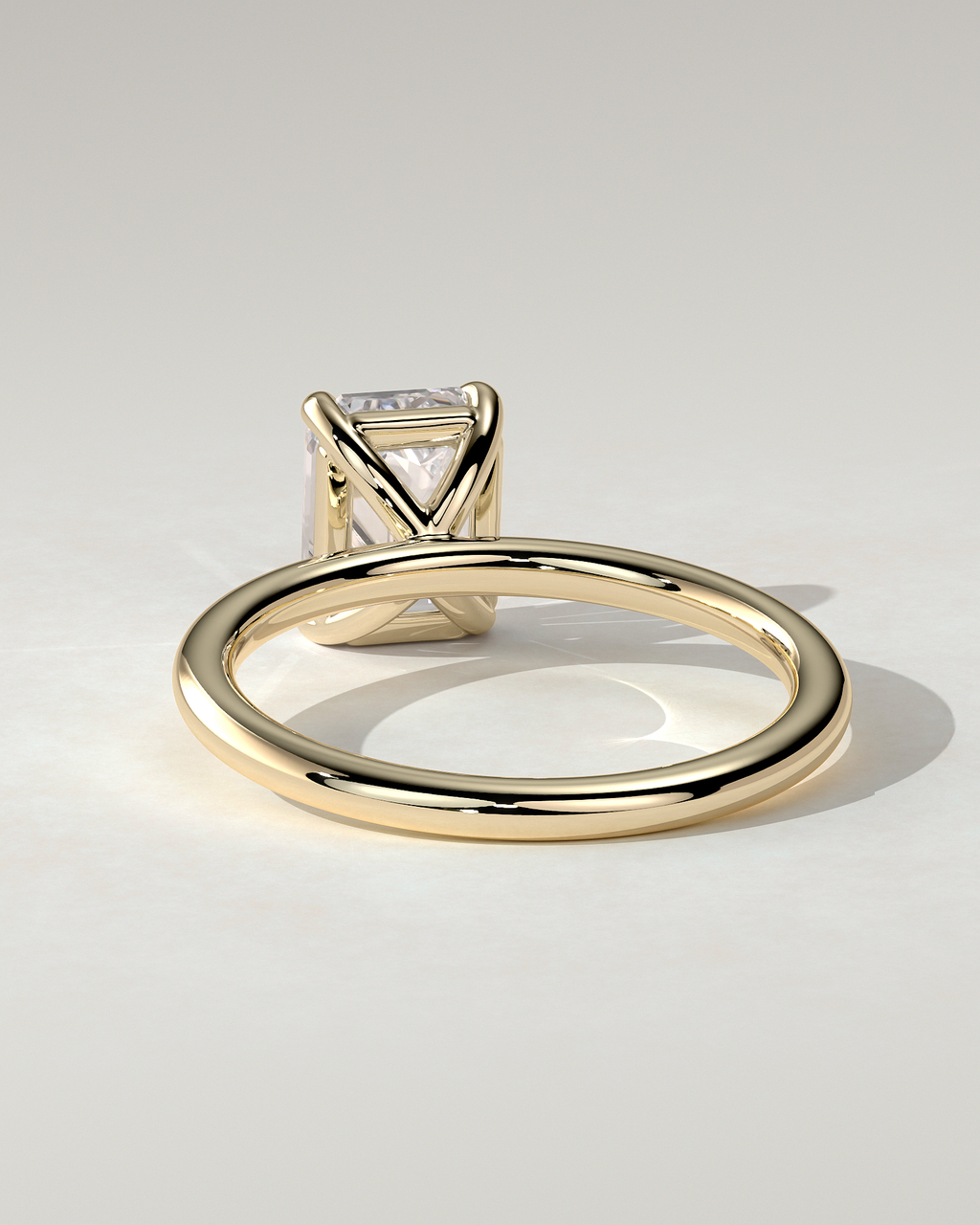 Alina Solitaire Emerald Ring