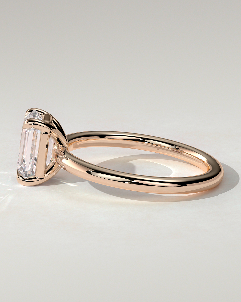 Alina Solitaire Emerald Ring