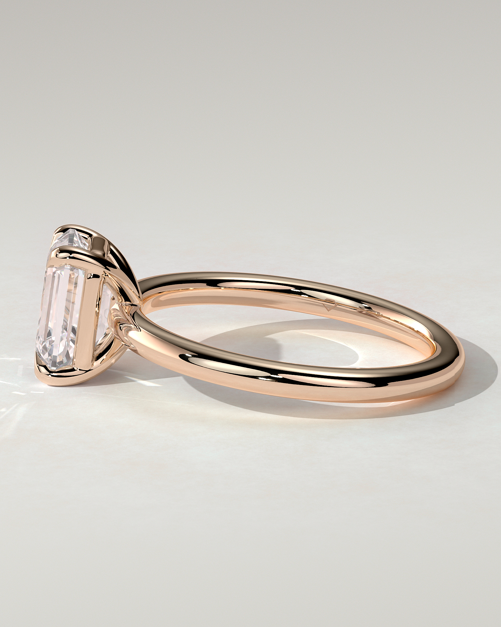 Alina Solitaire Emerald Ring
