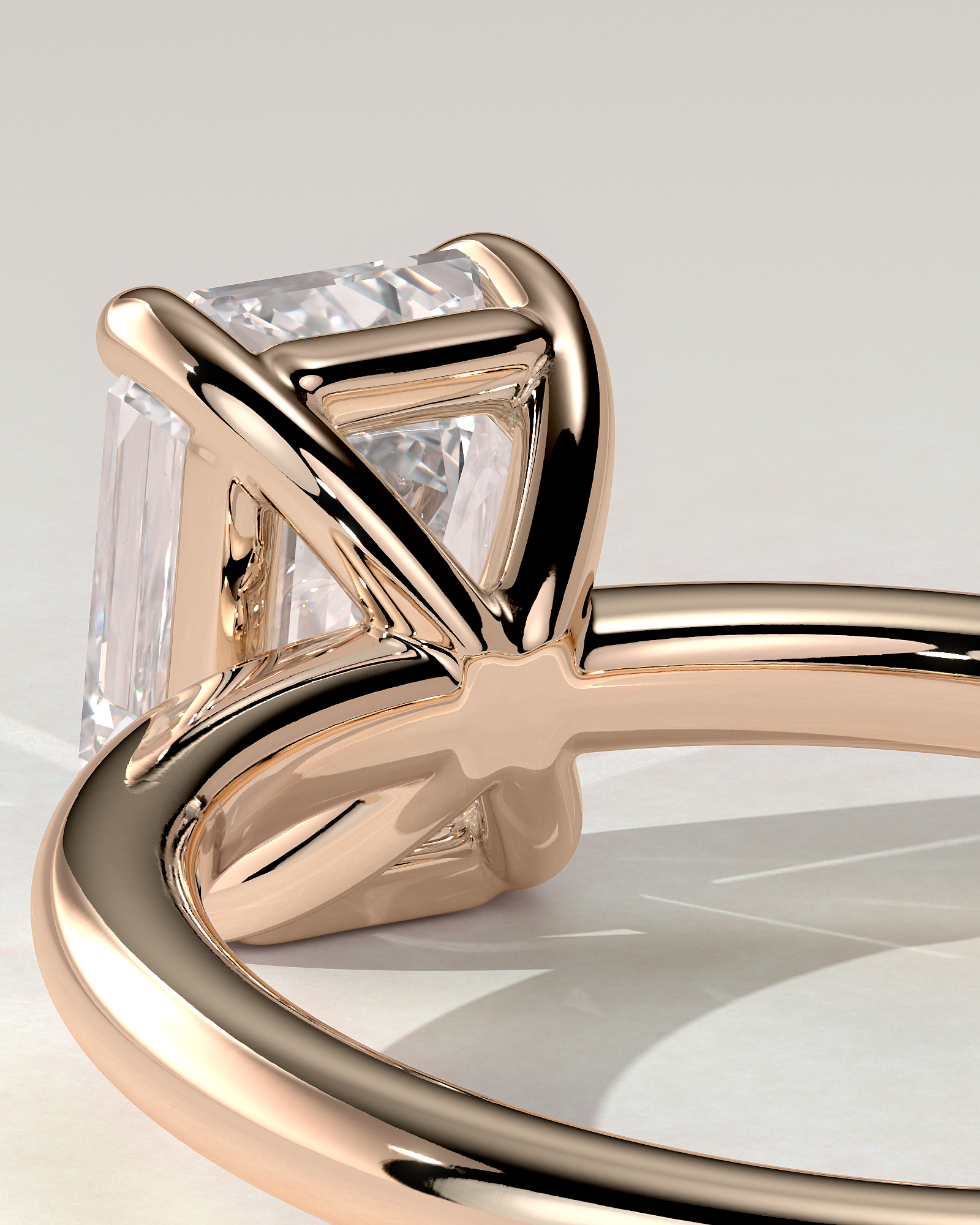 Alina Solitaire Emerald Ring
