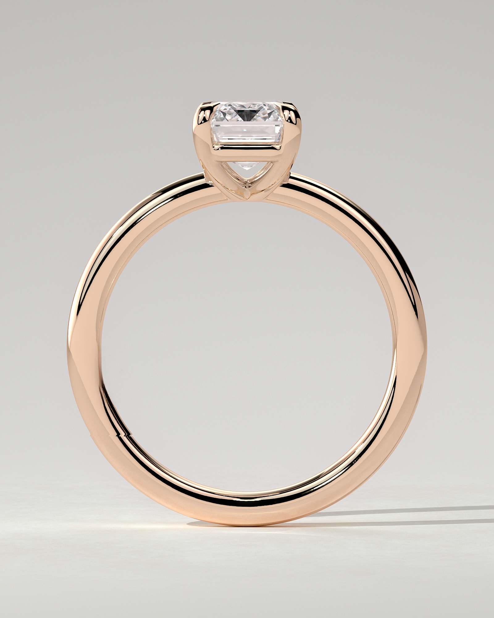 Alina Solitaire Emerald Ring