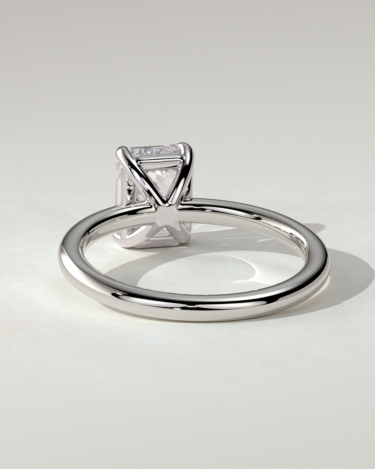 Alina Solitaire Emerald Ring