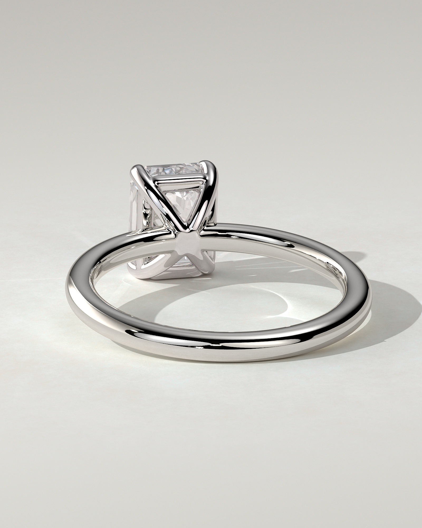 Alina Solitaire Emerald Ring