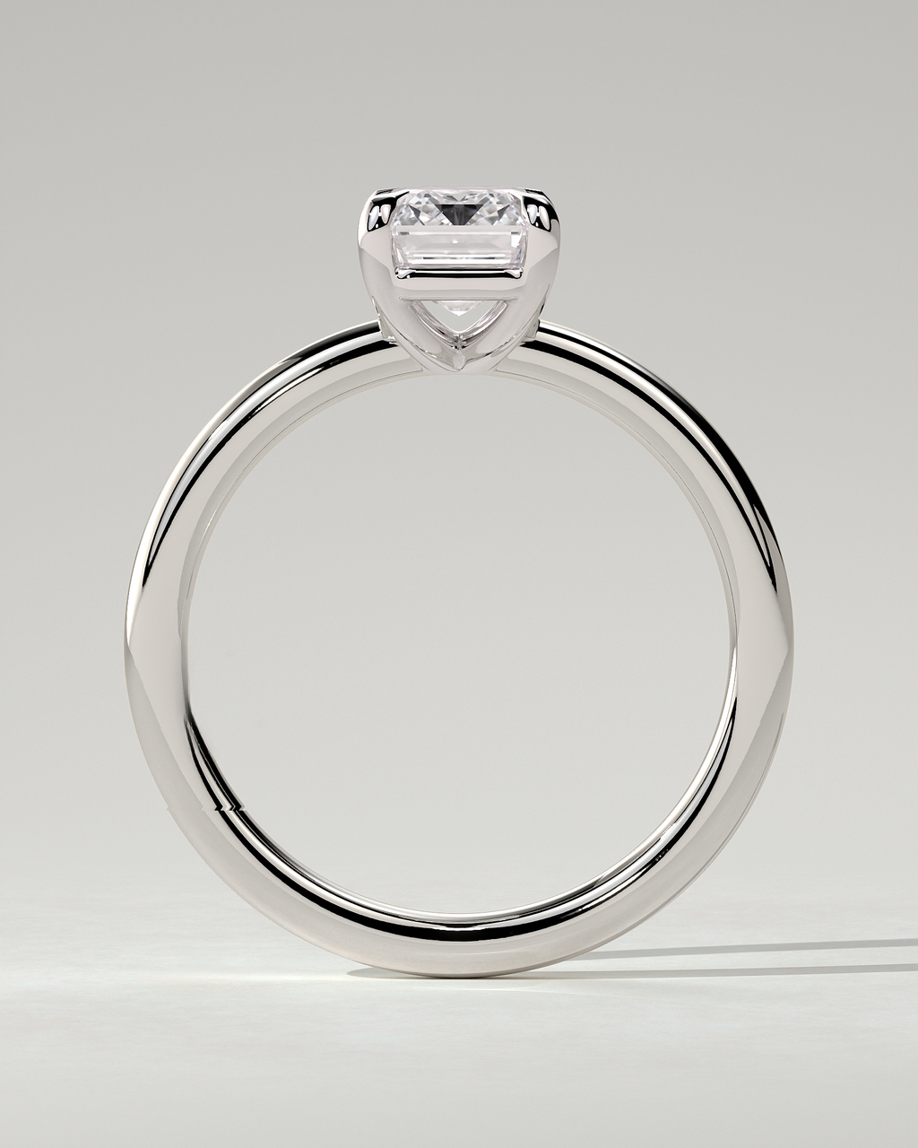 Alina Solitaire Emerald Ring