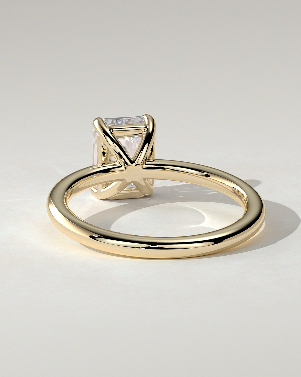 Alina Solitaire Emerald Ring