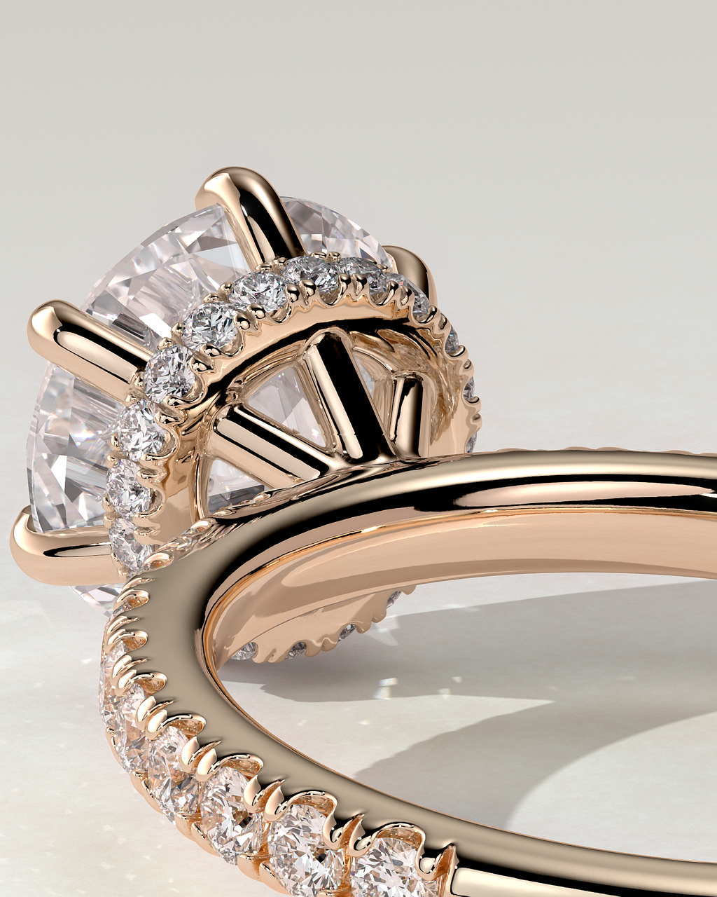 Amanda Solitaire Round Ring