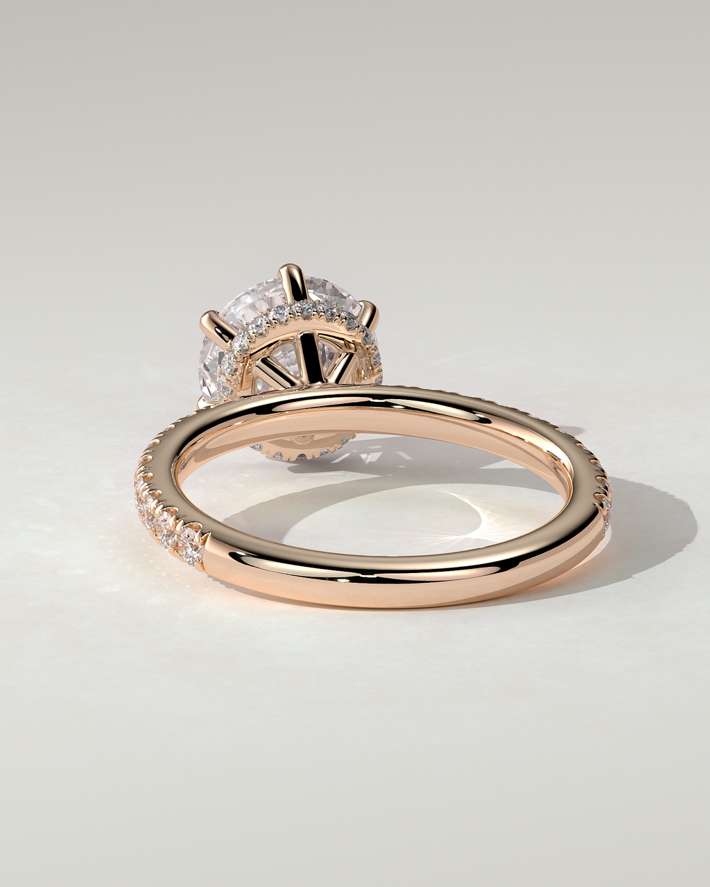 Amanda Solitaire Round Ring