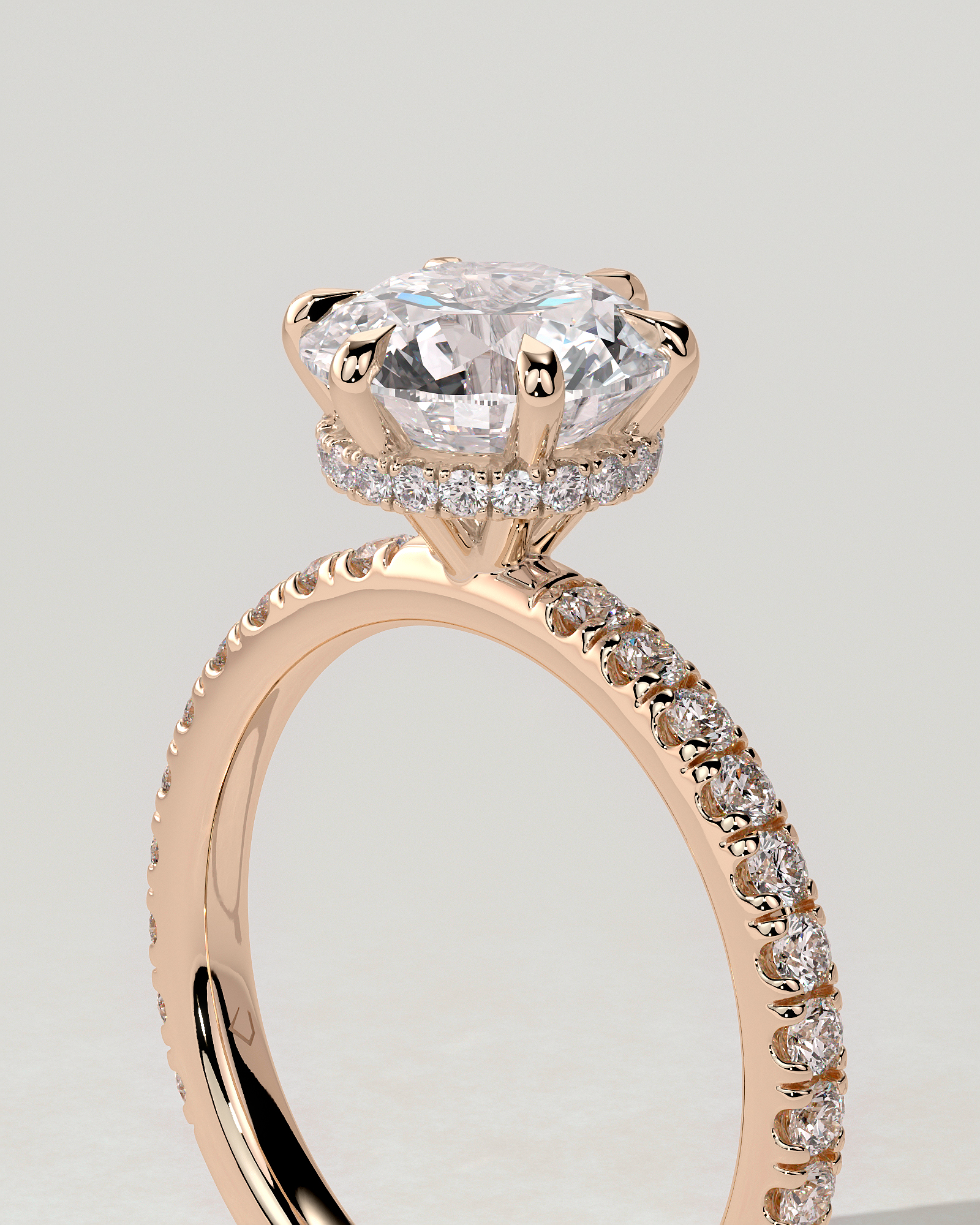 Amanda Solitaire Round Ring