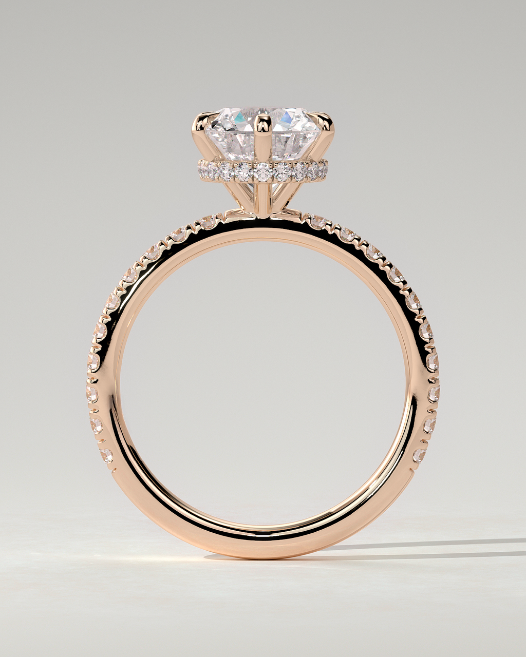 Amanda Solitaire Round Ring