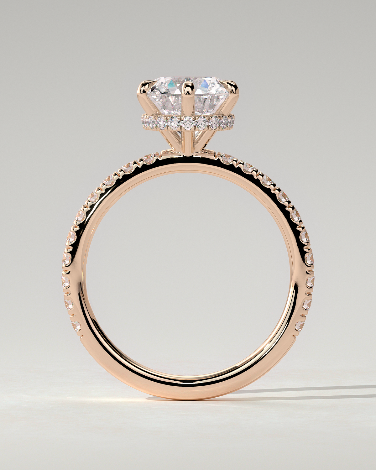 Amanda Solitaire Round Ring