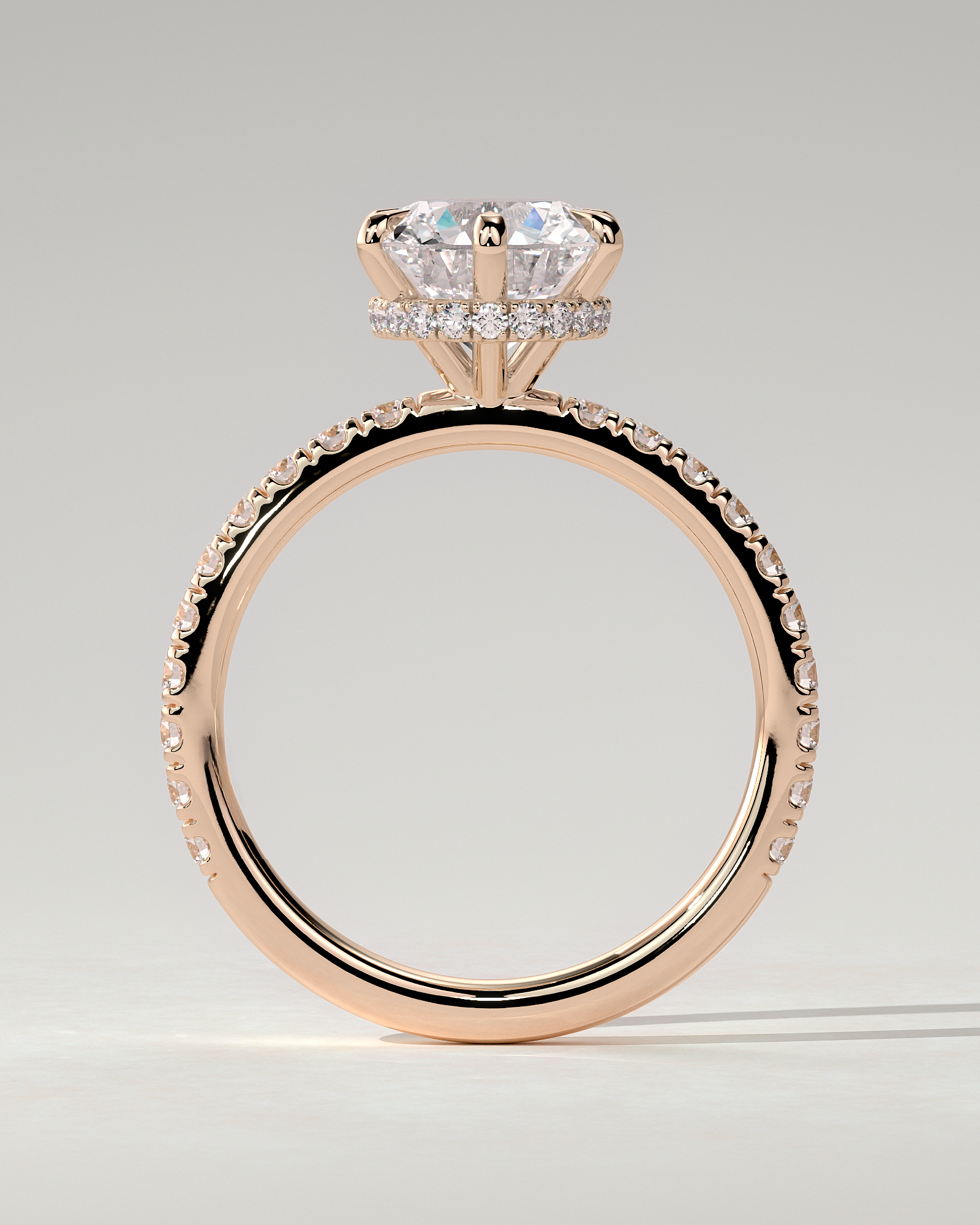 Amanda Solitaire Round Ring