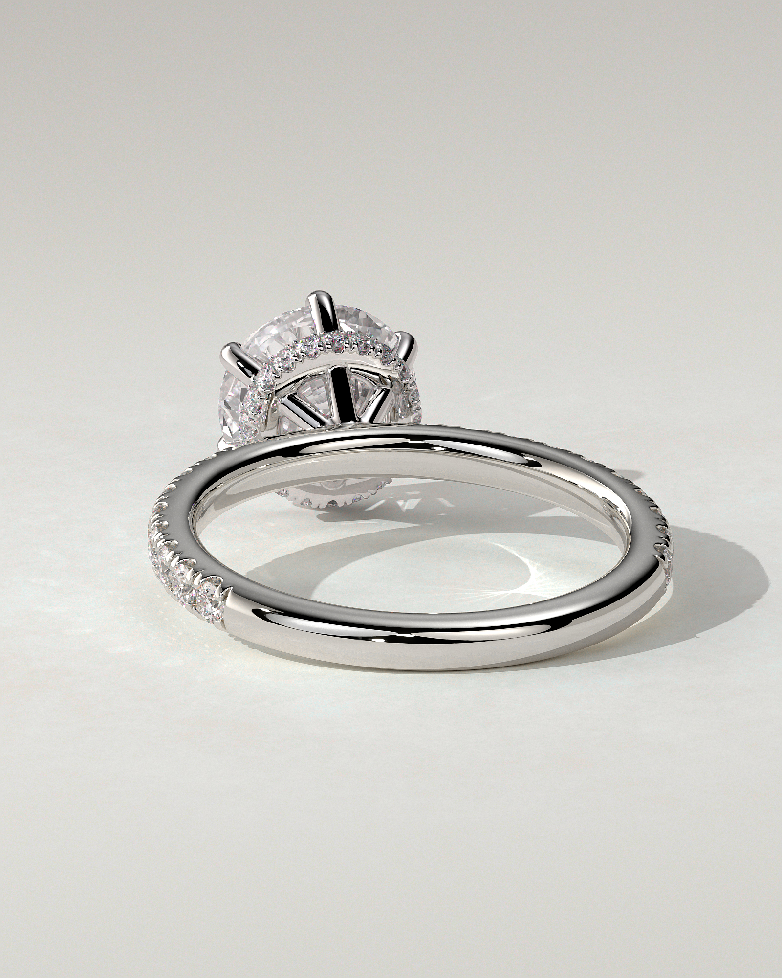 Amanda Solitaire Round Ring