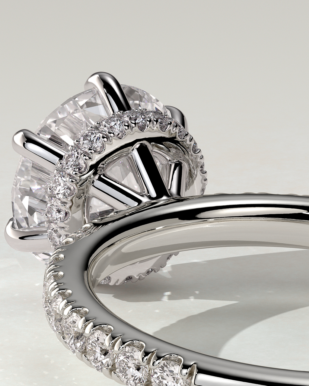 Amanda Solitaire Round Ring