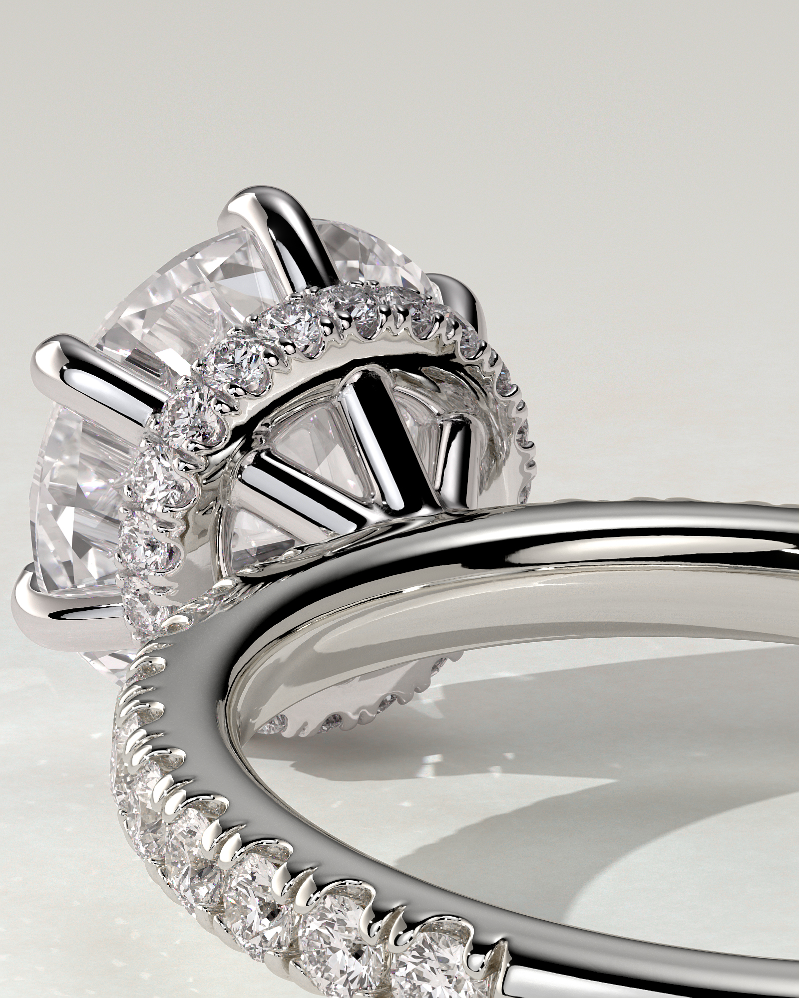 Amanda Solitaire Round Ring