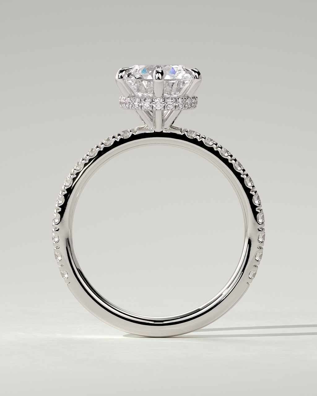 Amanda Solitaire Round Ring