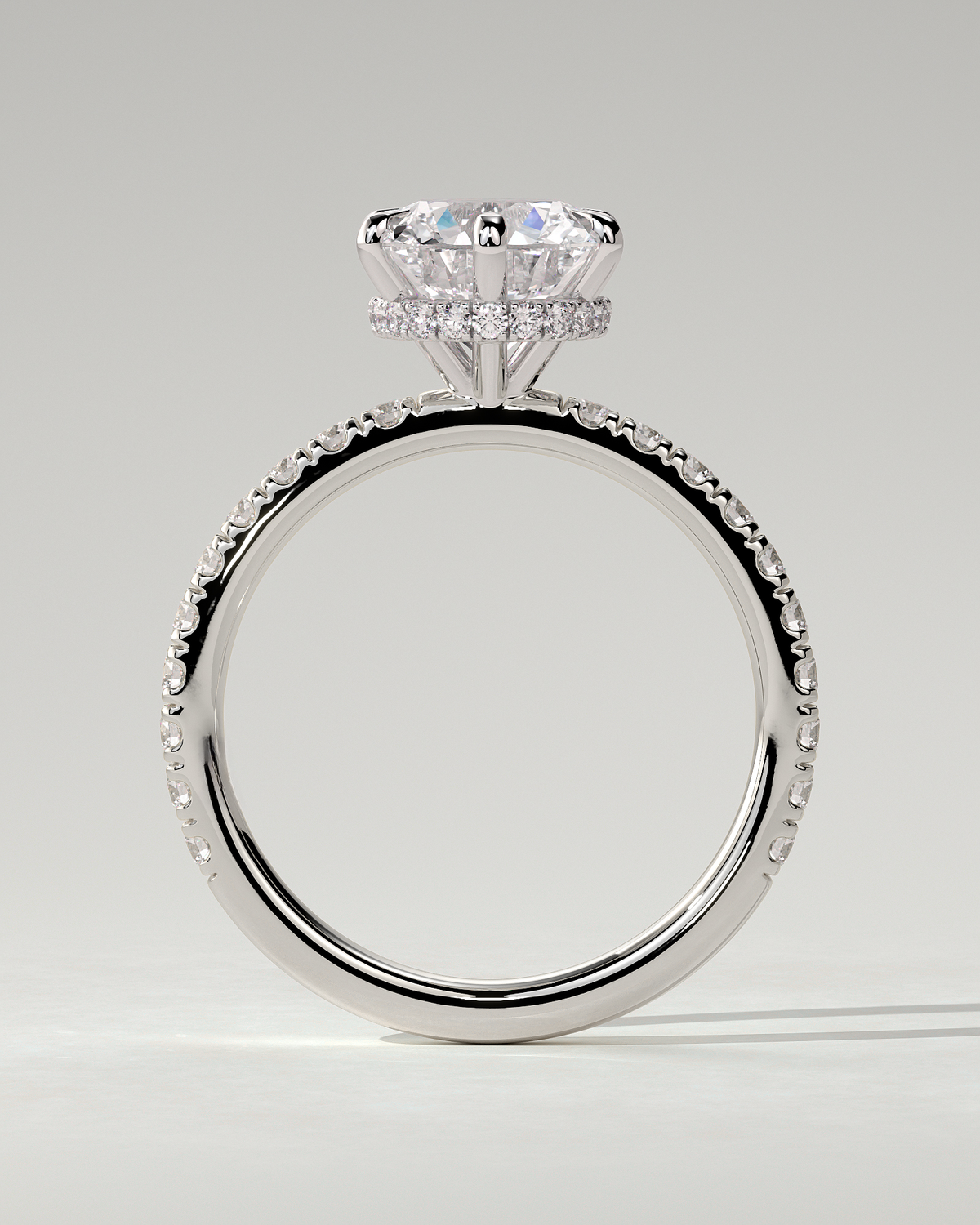 Amanda Solitaire Round Ring
