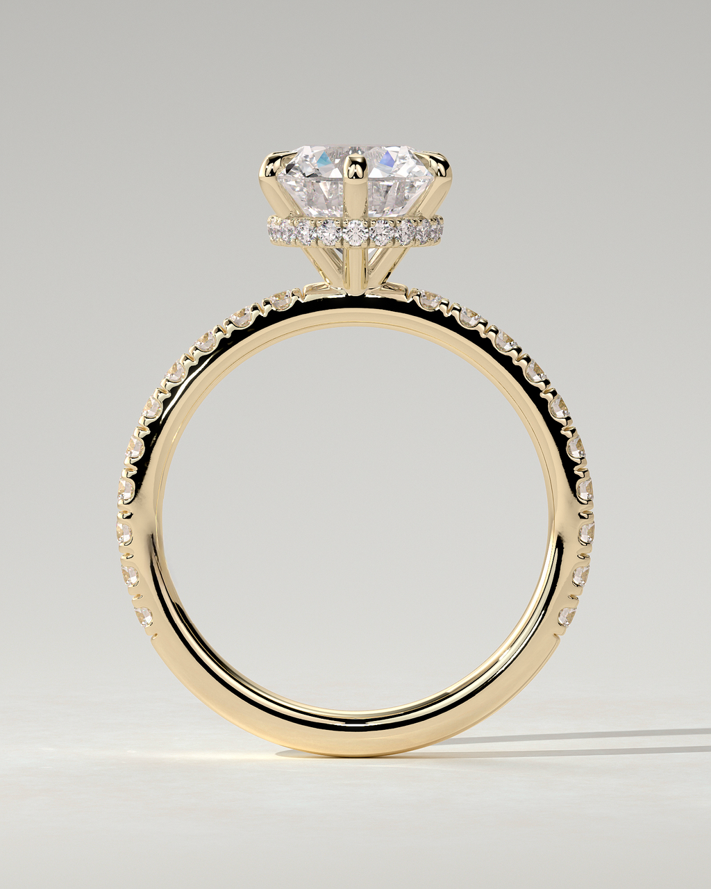 Amanda Solitaire Round Ring