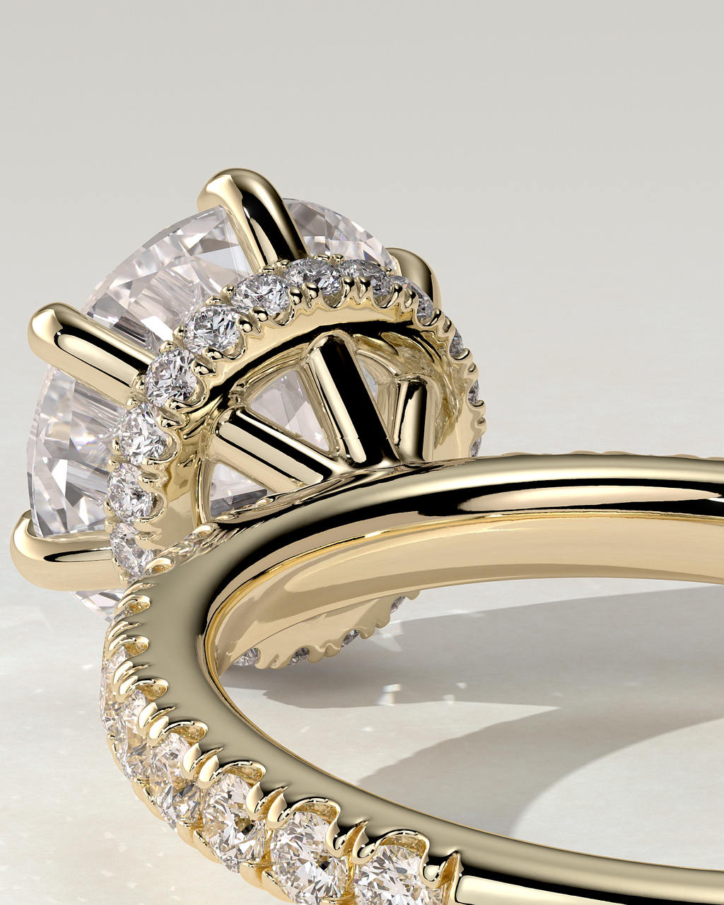 Amanda Solitaire Round Ring