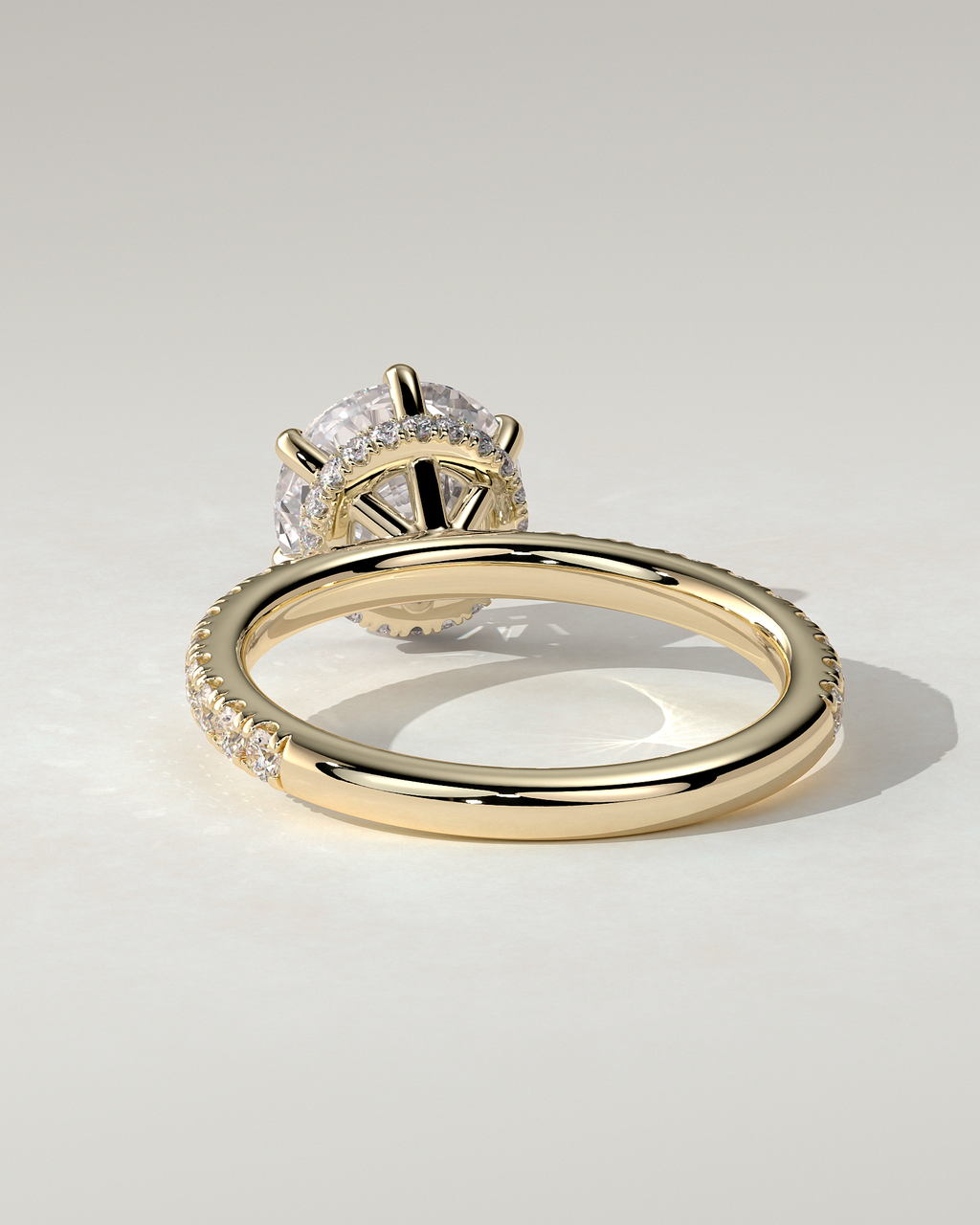 Amanda Solitaire Round Ring