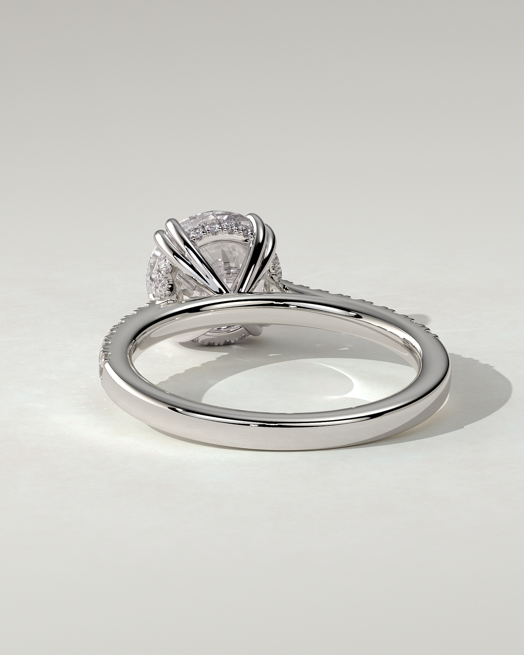 Amelia Solitaire Round Ring