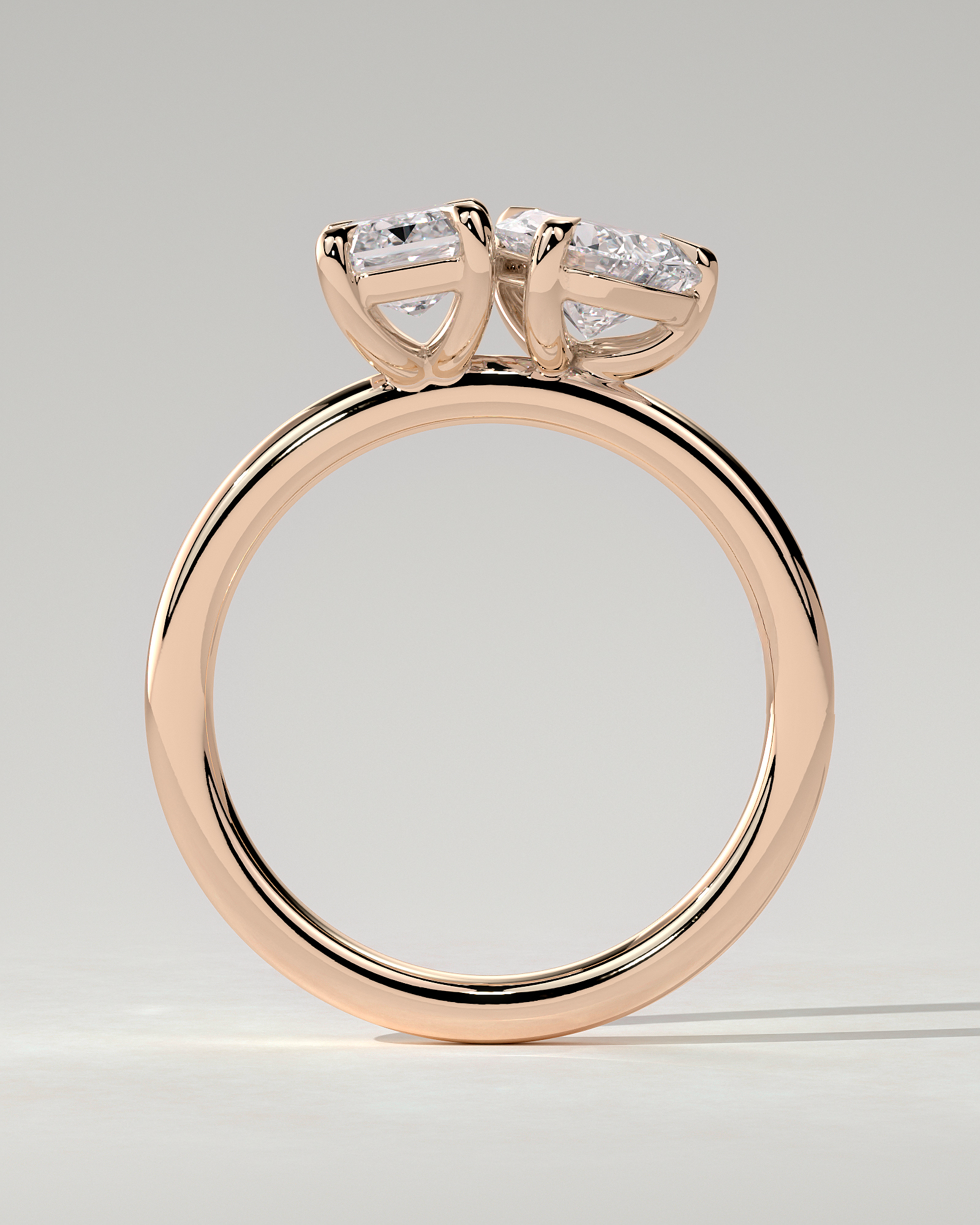 Amor Toi Et Moi Pear Ring