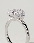 Amor Toi Et Moi Pear Ring