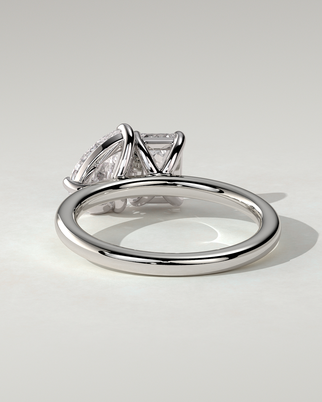 Amor Toi Et Moi Pear Ring