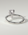 Amy Solitaire Pear Ring