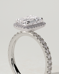 Analyce Halo Emerald Ring
