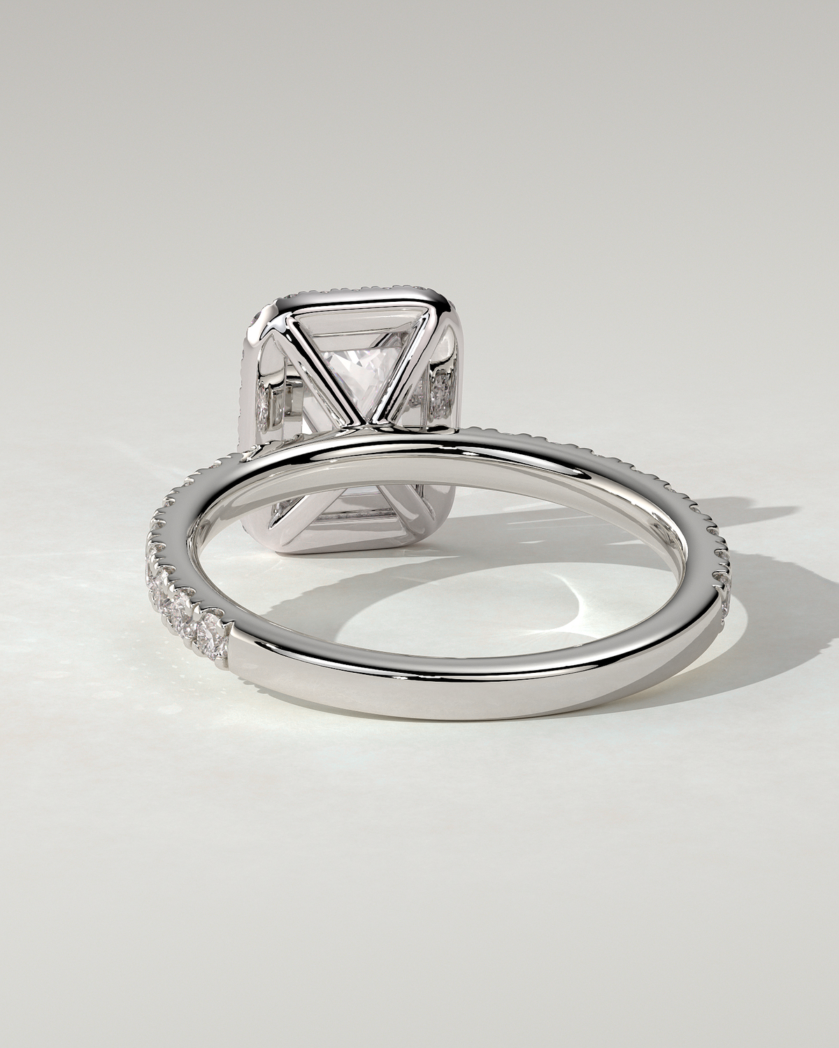 Analyce Halo Emerald Ring