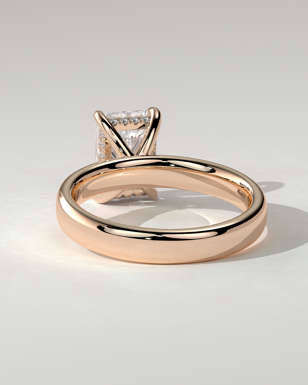 Angelina Solitaire Radiant Ring
