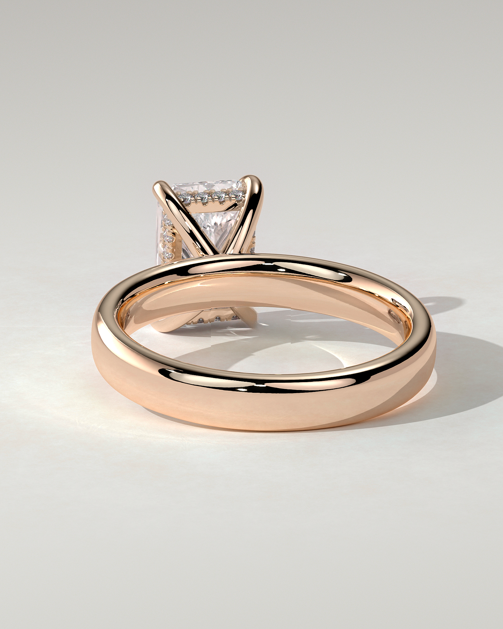 Angelina Solitaire Radiant Ring