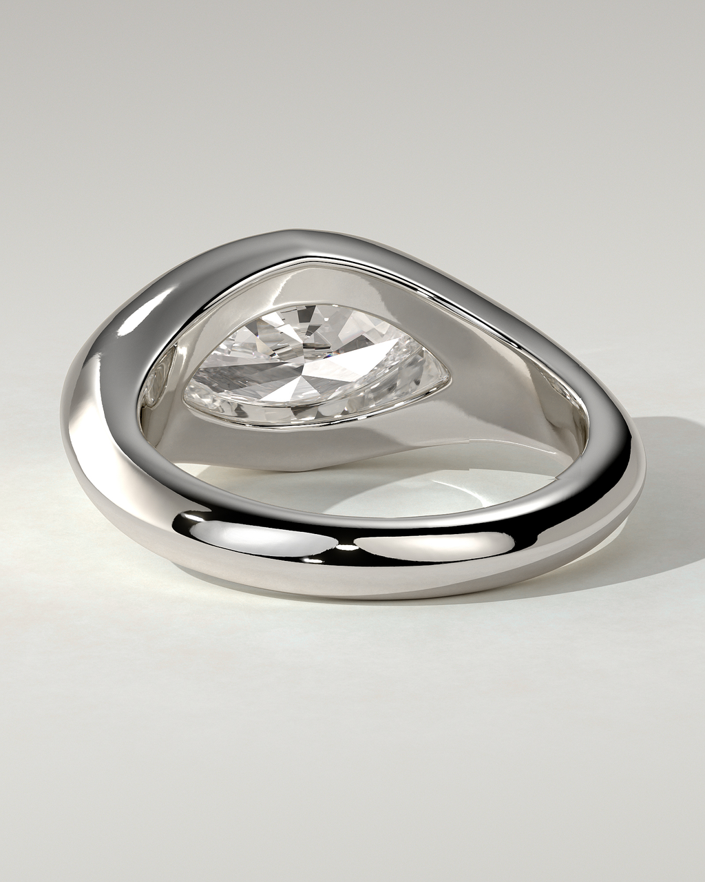 Angie Bezel Marquise Ring